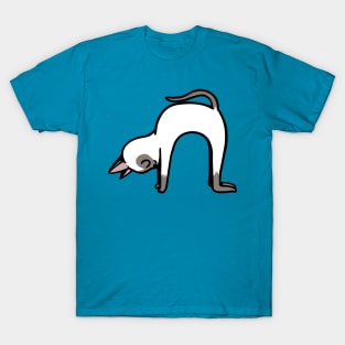 Siamese Cat Pose T-Shirt